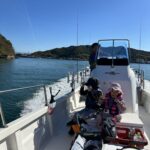 越冬キスを求めて♪子供達とTFW25Rでボートフィッシング