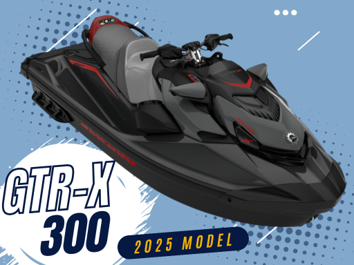 GTR-X300 SEADOO2025【3人乗】エクリプススブラック