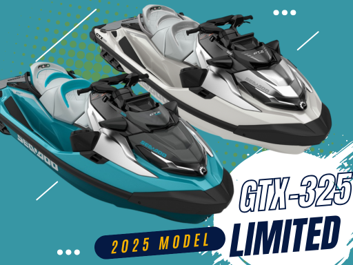 GTX LIMITED 325 【3人乗】SEADOO2025ホワイト/メタリック