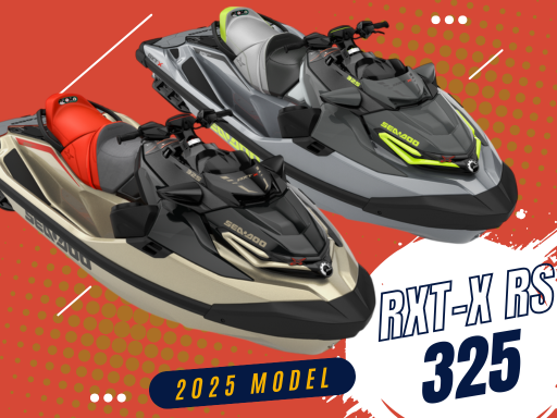 RXT-X RS325【3人乗】 SEADOO2025アイスメタル/レッドプレミアム