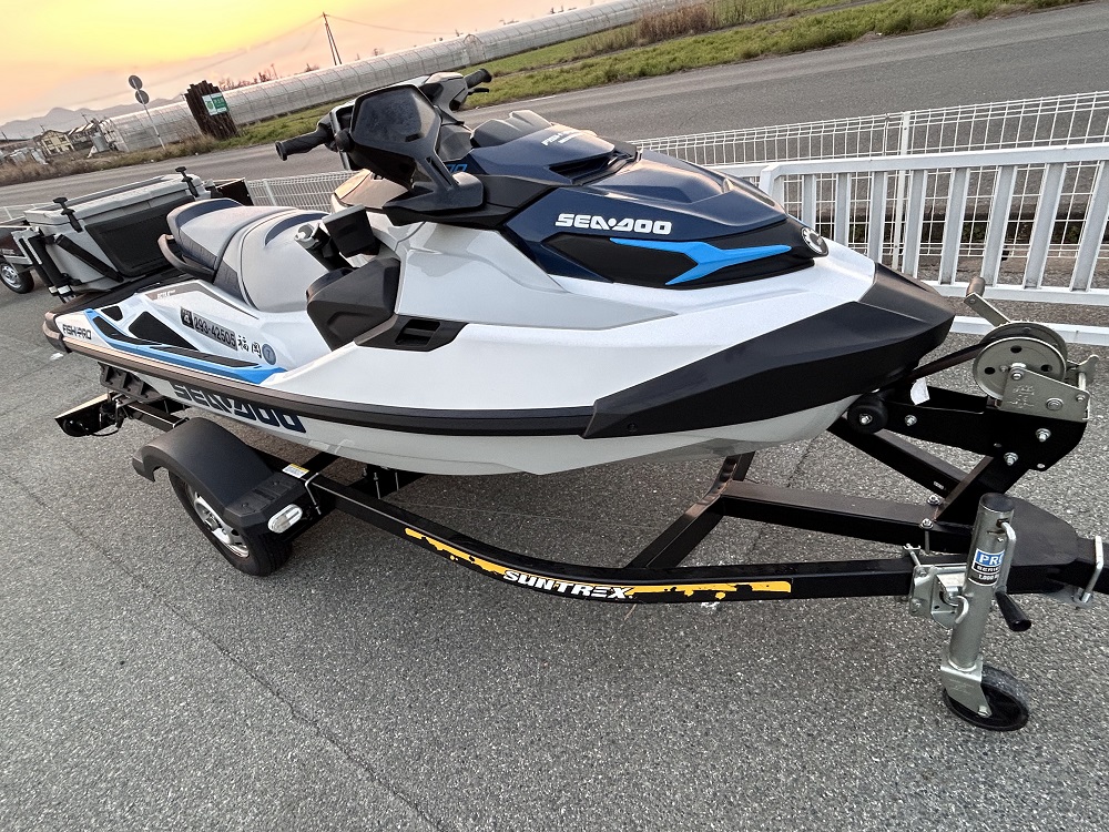 【中古PWC】SEA-DOO FishPro170 2022モデル【使用10時間】超美艇