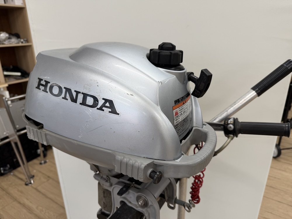 【中古船外機】ホンダHONDA２馬力船外機《S足》空冷　〈船舶検査＆船舶免許不要〉